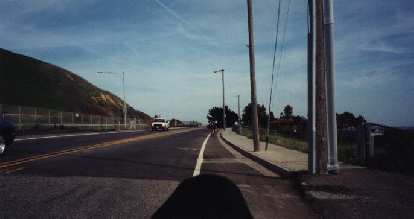 Riding through San Luis Obispo in the 2000 Solvang Double Century. riding through San Luis Obispo, 2000 Solvang Double Century