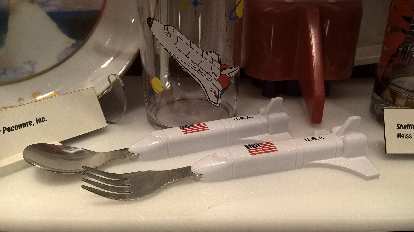 Space Shuttle utensils, Weiss Collection
