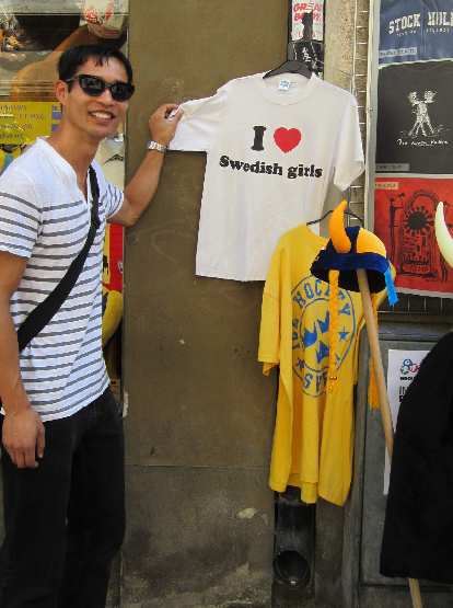 "I love Swedish girls." (28 Jul 2013) "I love Swedish girls."