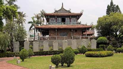 Fort Provintia (Chihkan Tower) in Tainan City, Taiwan. Fort Provintia (Chihkan Tower) in Tainan City, Taiwan.