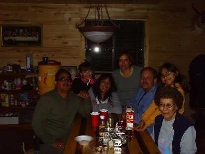 Day 21: Their entire family, including Jean (left), Judy (3rd from left), Judy's mom (far right). Day 21: Their entire family, including Jean (left), Judy (3rd from left), Judy's mom (far right).