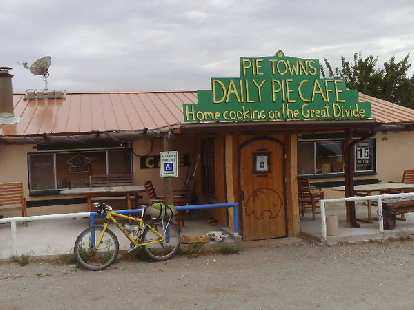 [Day 25] I arrived in Pie Town at Monday at noon, yet both restaurants were closed.  Extremely disappointing.