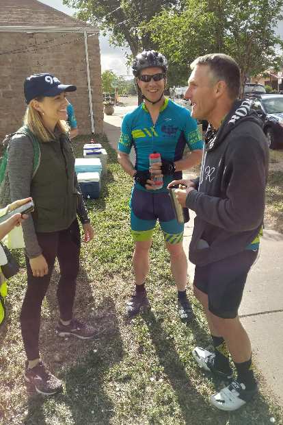 Katie Eastman from 9News met up with Team Sea to See in Pagosa Springs, Colorado. Here she is talking with Chris Scott and Dan Berlin.