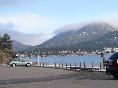 Estes Park is gorgeous. Here is Lake Estes.