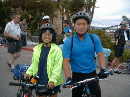 Stacey Li Collver, fluorescent green cycling jacket, Phil, 1999 Tour du Jour