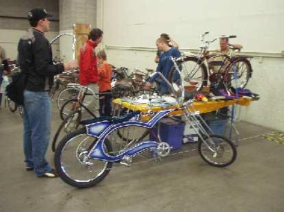 A custom low-rider. A custom low-rider.