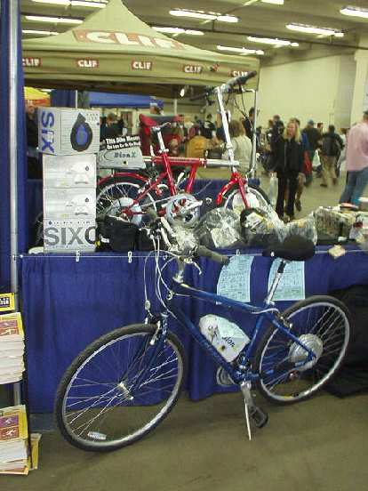 Bikes equipped with a BionX electric motor.