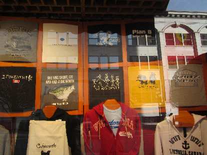 Various T-shirts.