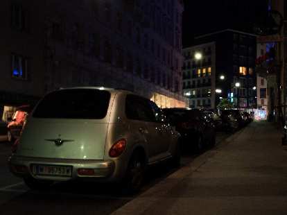 Photo: Apparently, Chrysler PT Cruisers were imported into Austria. I did not see any other Chrysler vehicles there except for Jeeps.