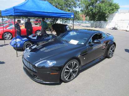 A 2012 Aston Martin Vanquish. A 2012 Aston Martin Vanquish.