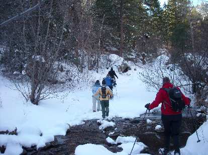 Lots of stream crossings were here.
