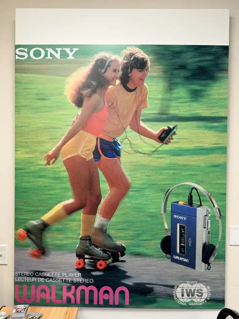 I briefly had a Sony Walkman. Tapes were all the rage when I was in sixth grade.
