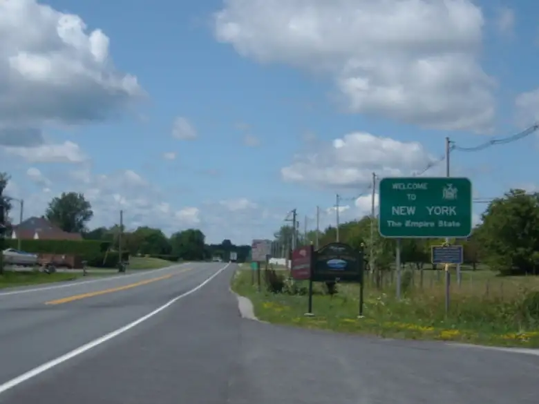 [Mile 324] Now entering New York—but just for 6 miles.