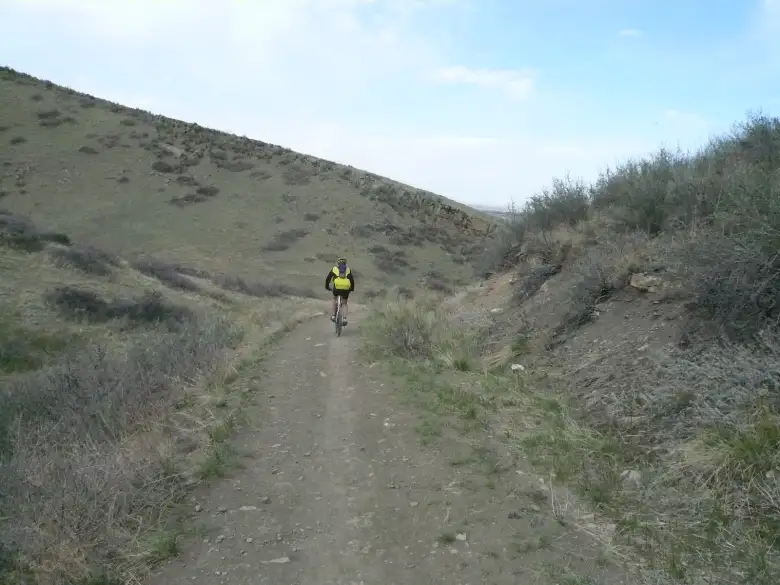 Coyote Ridge is popular with mountain bikers.