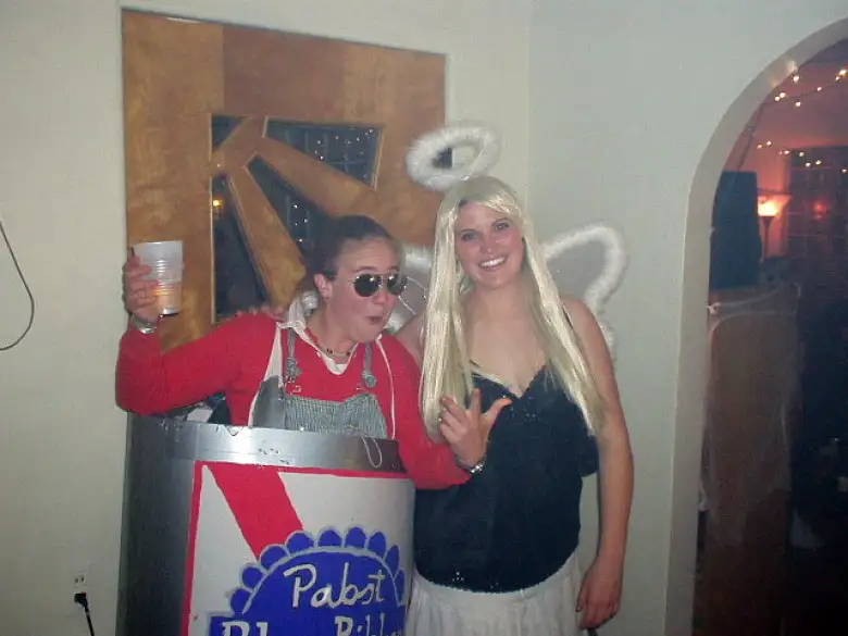 Megan and Katie in more great costumes.