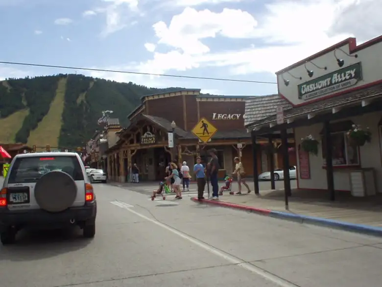 Another view of downtown.  There were lots of tourists on this Labor Day weekend here.
