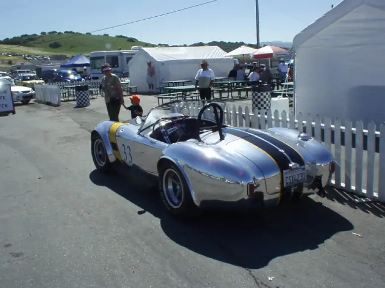 This is a geniune Shelby Cobra race car, not a kit!  As you can see from the plates it's serial number CSX4230.