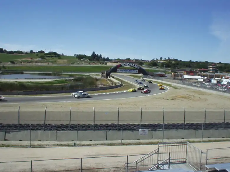 After the track tour we hung around to watch all the vintage races.