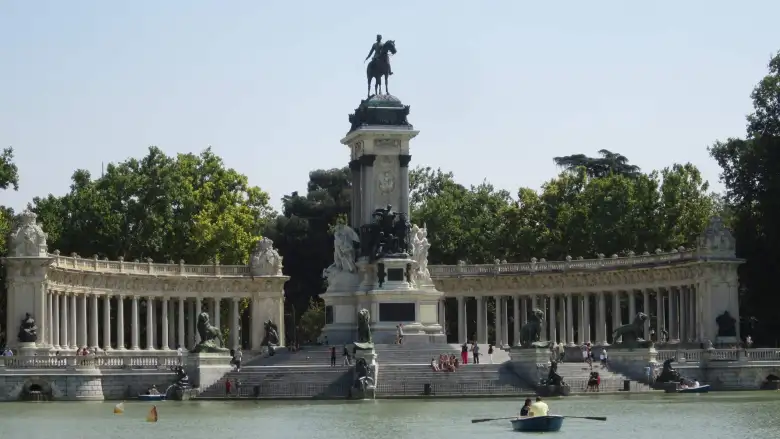 El Estanque del Retiro. El Estanque del Retiro.