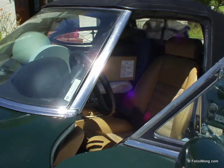 The car was so stuffed though it was hard to shift into 4th gear, so I would shift from 3rd to 5th...