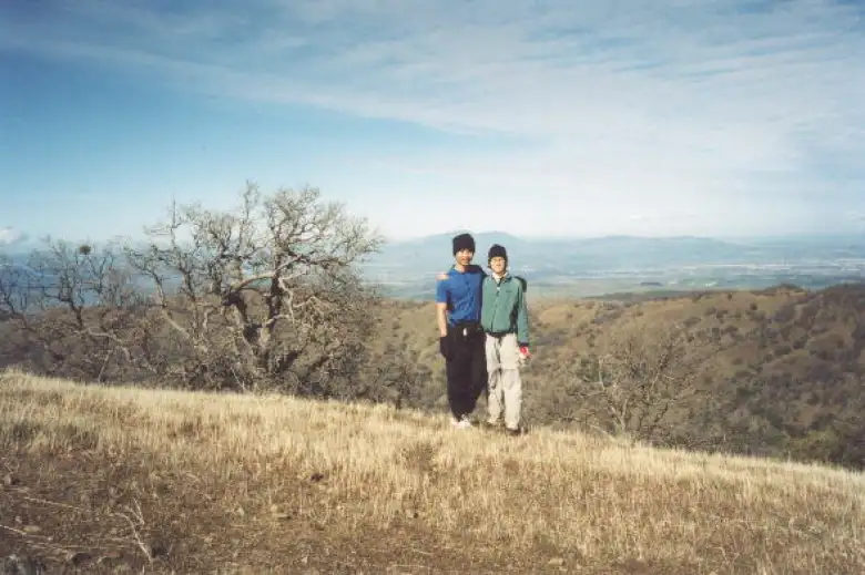 Felix Wong and Sarah on Rose Peak, the highest summit in Alameda County, with Mt. Diablo in the background, the highest summit in Contra Costa County! Felix Wong and Sarah on Rose Peak, the highest summit in Alameda County, with Mt. Diablo in the background, the highest summit in Contra Costa County!