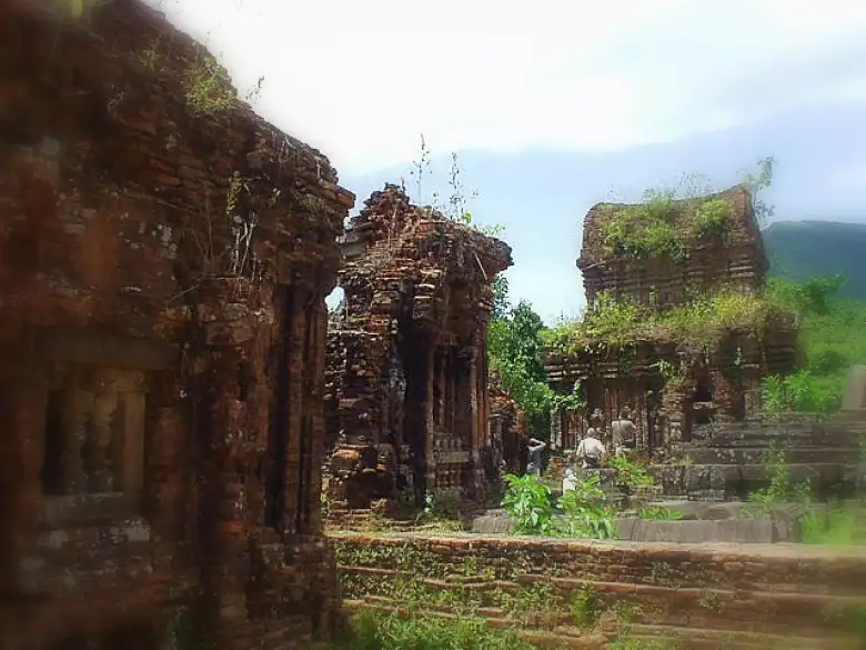 These ruins were still intact.