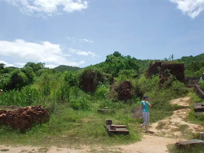 Group A -- supposedly once the nicest of all the temples here -- were bombed by the Americans in the Vietnam War.