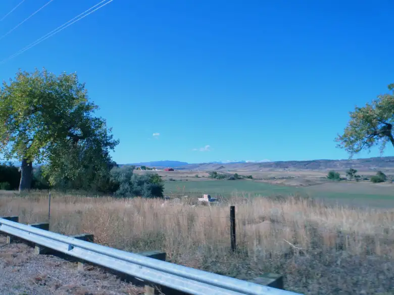 [Mile 22, 9:46 a.m.] The ride may have been very close to the Rocky Mountains but was very flat.