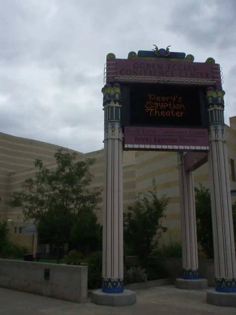 The Ogden Conference Center and Egyptian Theater.