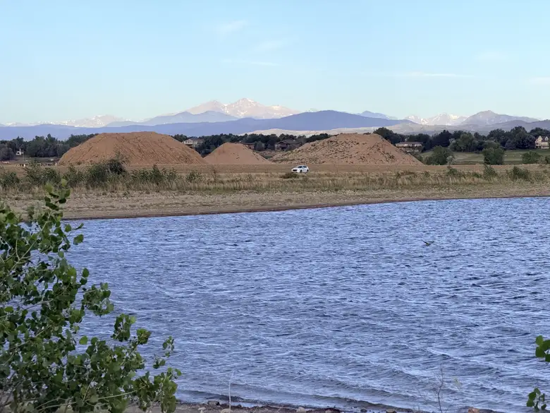 Mount Meeker and Long's Peak (Colorado's most northern 14er) in the distance.