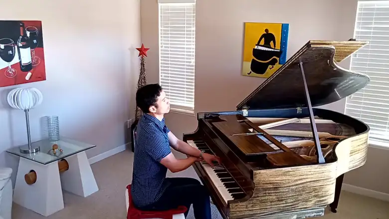 Thumbnail for Romance by Jean Sibelius (Virtual Piano Concert)