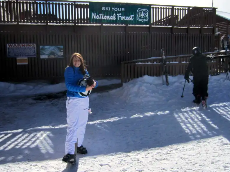 Ski day for this cutie. Ski day for this cutie.