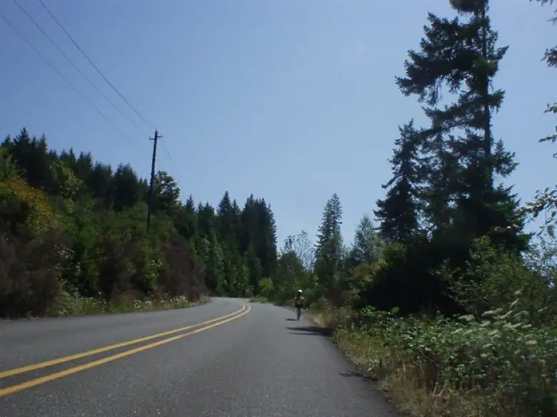 [Mile 67, 12:05 p.m.] This rider on a Challenger (?) recumbent was very strong, dropping lots of 