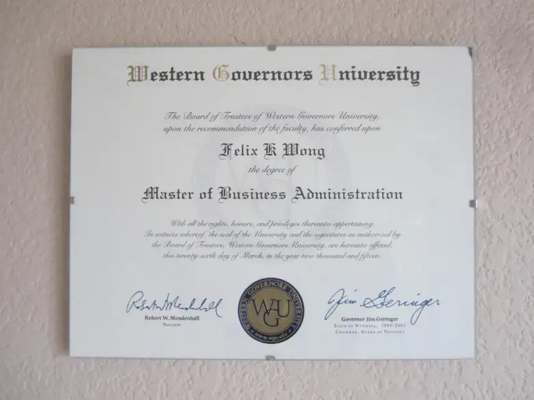 Thumbnail for How I Did an MBA in 4.5 Months at Western Governors University
