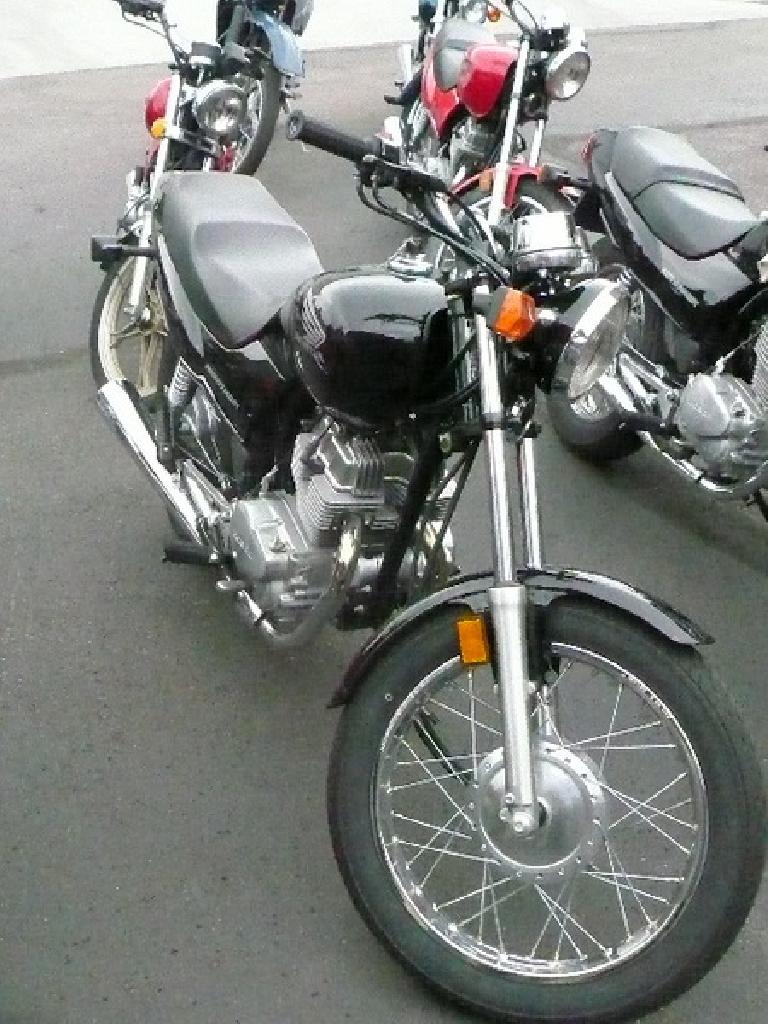 I rode a black Honda Nighthawk 250 in the ABATE class.