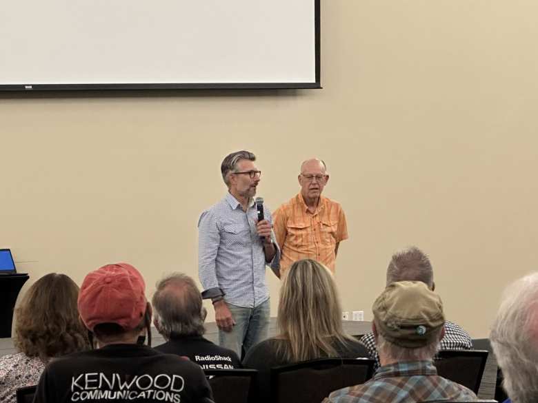 Pete Piccolo, Executive Director of Bicycle Colorado, talked a bit about his organization.