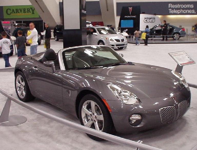 The Pontiac Solstice was a sensation on the show car circuit and even outsold the Mazda Miata in the U.S. during its production run.