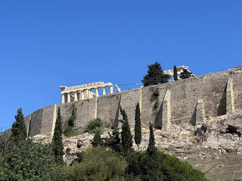 The Acropolis.