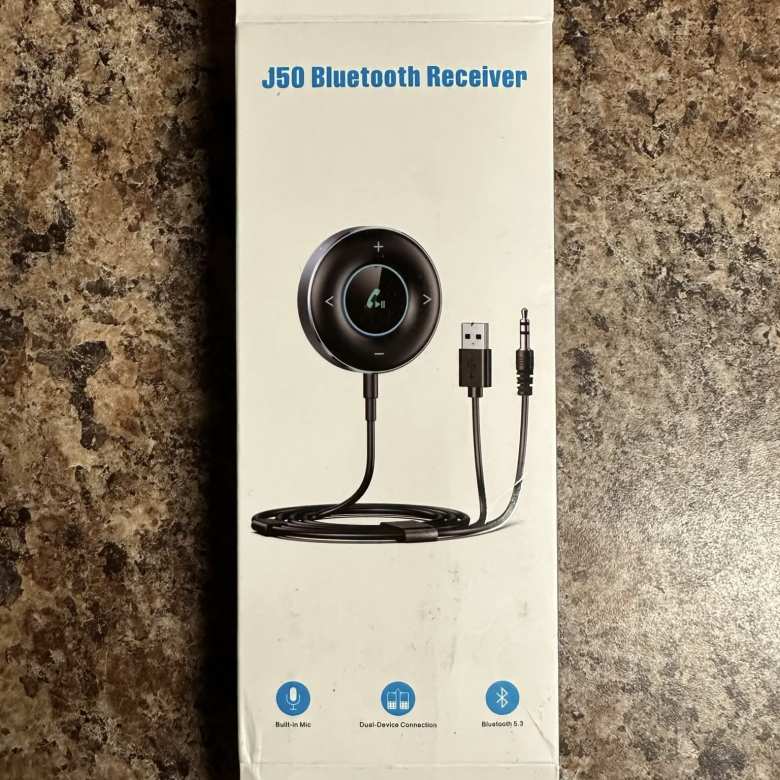 In June 2024, I replaced the Jie Rui Bluetooth Adapter I was initially using with this J50 Bluetooth Receiver that worked much better.