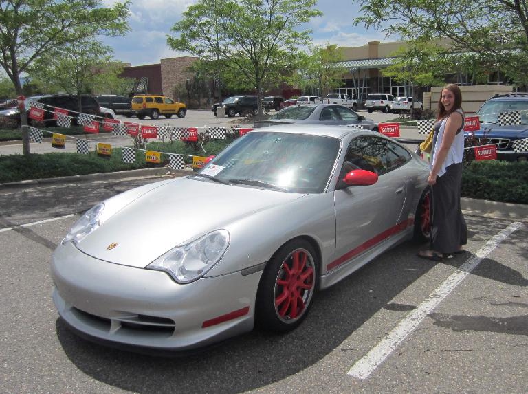 Kelly and Porsche 911 GT3 from the early 2000s.