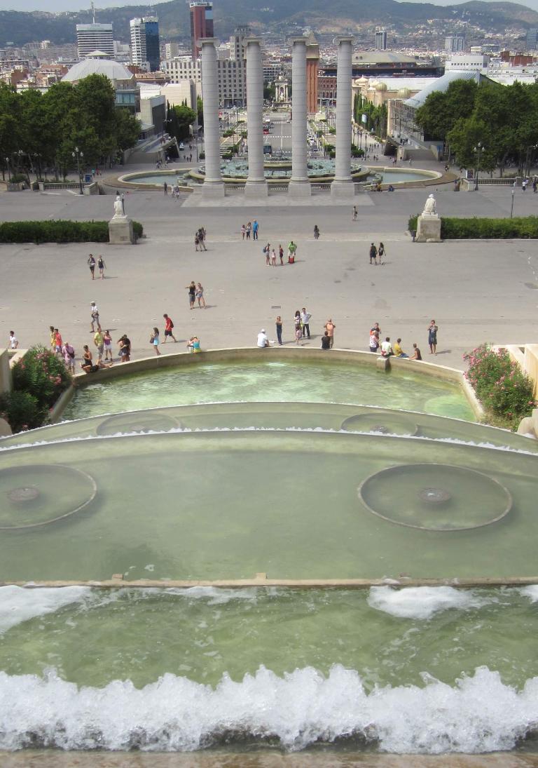 The Magic fountain of Montju