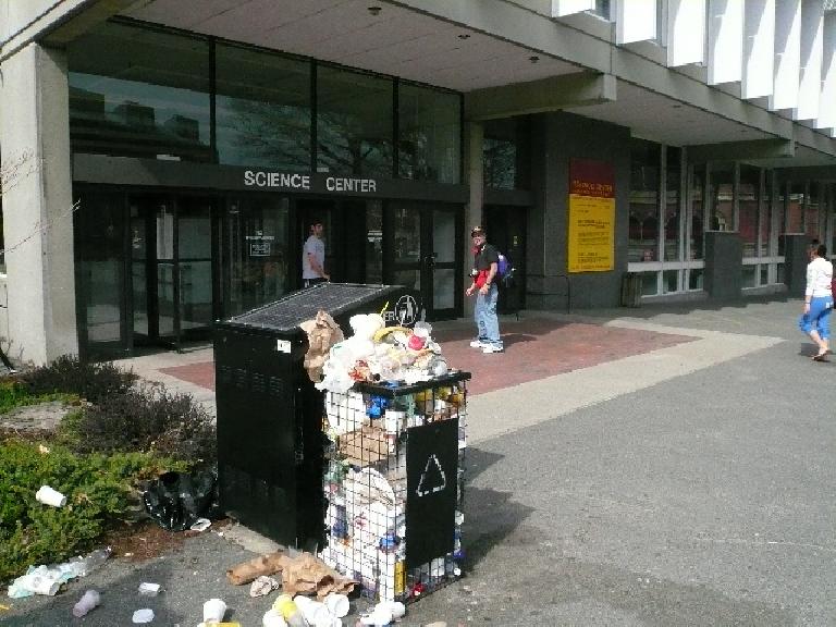 What kind of trashy university is this?