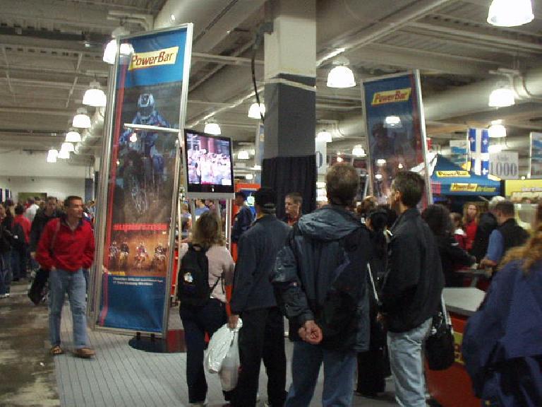 The pre-marathon expo at the Hynes Convention Center was huge! We spent 2 hours there and could not even stop by all of the booths.