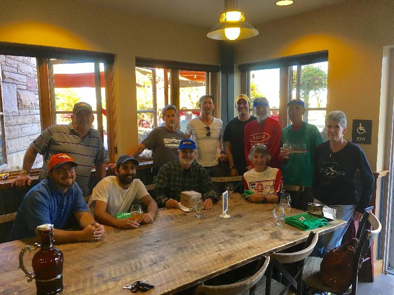 Runners for the 2016 Cache La Poudre Marathon met for a pre-race gathering at Odell Brewing Company in Fort Collins.