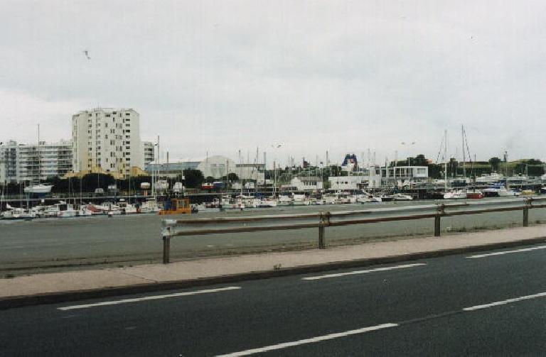 Port in Calais.