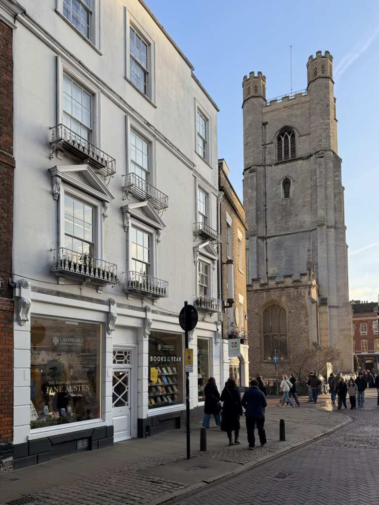 The Cambridge University Press had a Jane Austen collection.