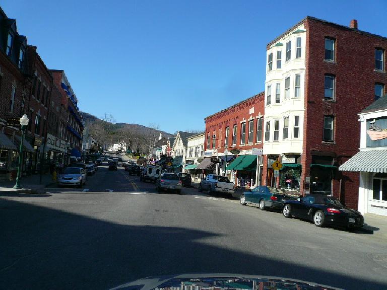 Main Street in Camden, Maine.