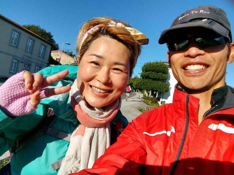 I encountered this Korean woman named Jane along the Camino several times on this particular morning.