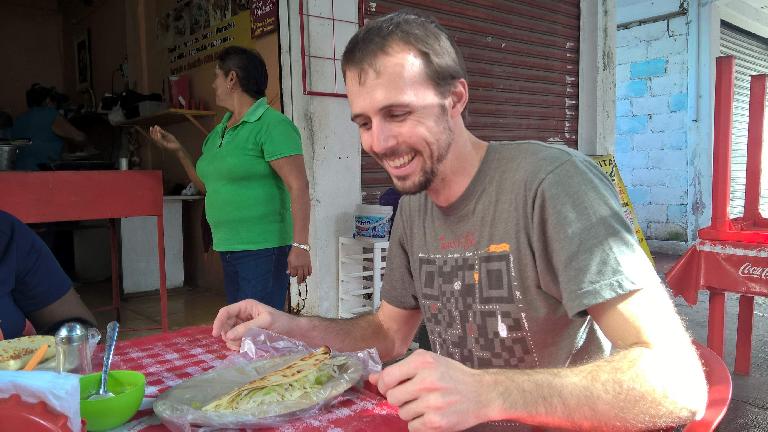 Yucatan quesadilla, Alberto François, Cancun