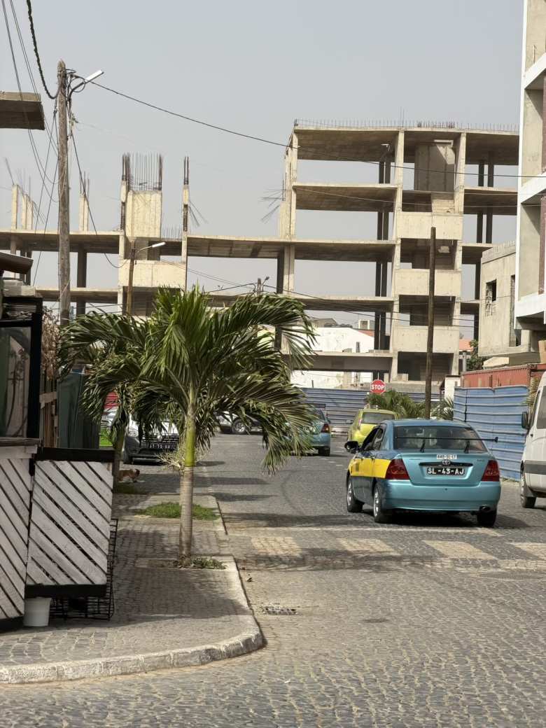 One of the many Toyota Corolla taxis on the island. This one had a large wing on the back.